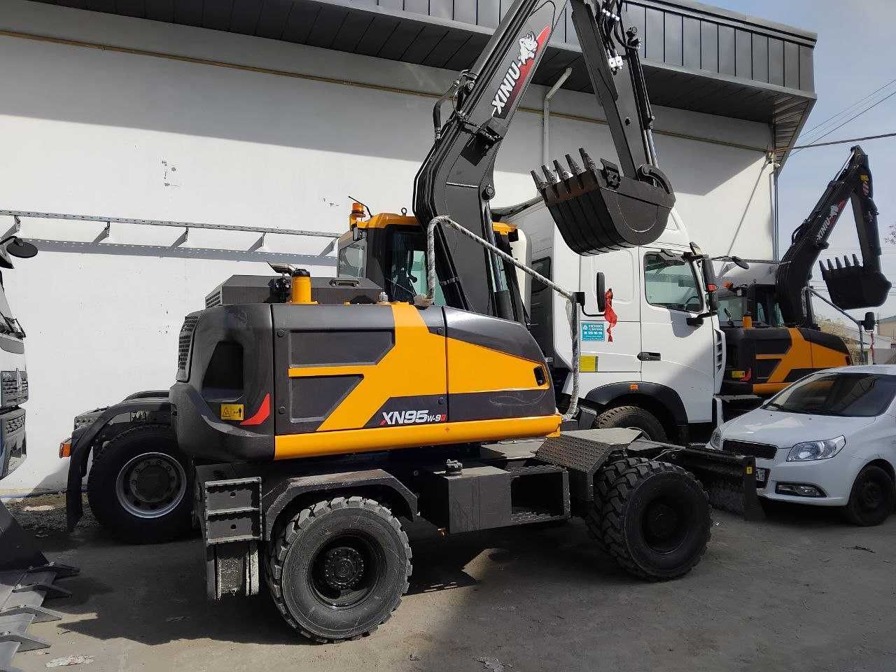 Ғилдиракли мини-экскаватор XN95W-9G