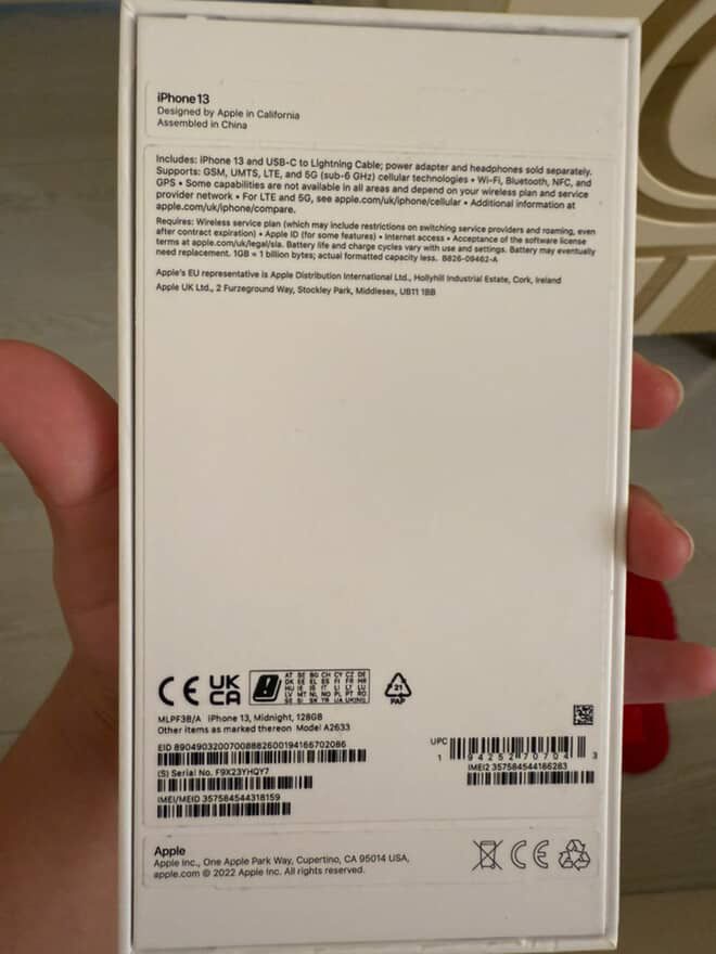 iPhone 13 128гб 99%