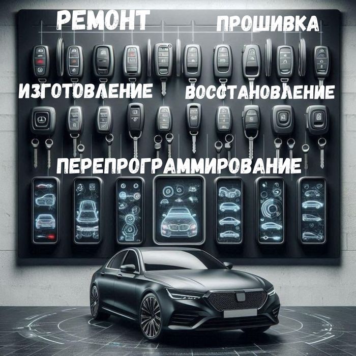 Восстановление ключей Изготовление Ремонт Прошивка ключа Вскрытие Авто