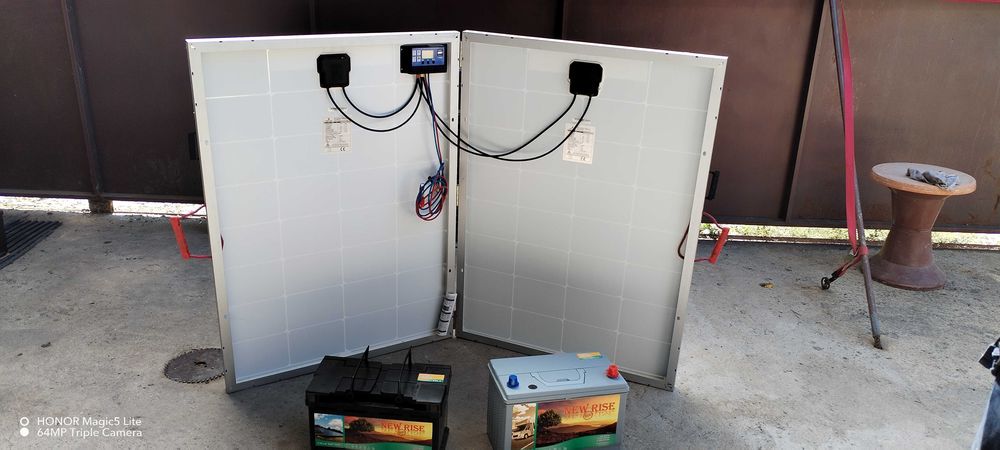 ОФЕРТА!!! соларен куфар за къмпинг 100 вата и много други...