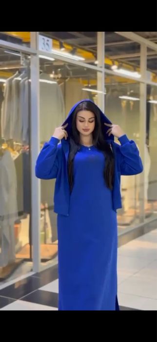 Платье двойка спортивная