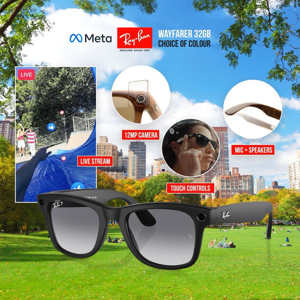 Умные очки Ray Ban Wayfare Meta