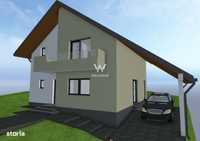 Casa Individuala cu CARPORT si teren 500 mp Selimbar-Sibiu