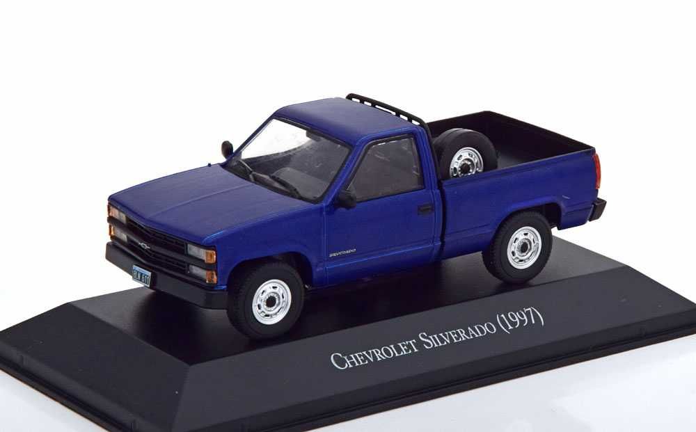 Macheta Chevrolet Silverado Pick-Up truck 1997 - IXO/Altaya 1/43