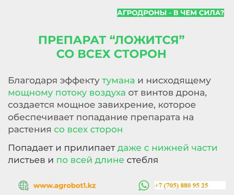 Обработка полей дронами Опрыскивание , защита урожая Быстро и точно!