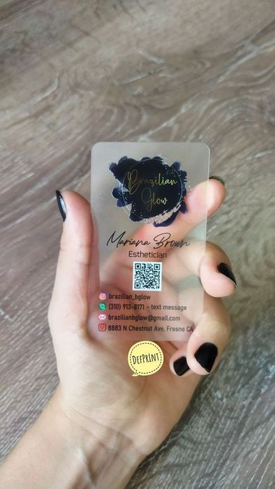 Визитки из ПЭТ — стиль, статус и качество в каждой детали