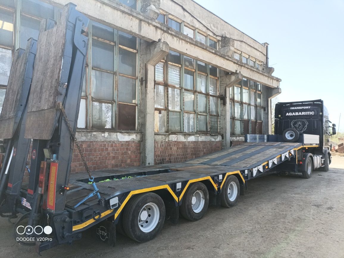 Trailer utilaje agabaritic 53 tone