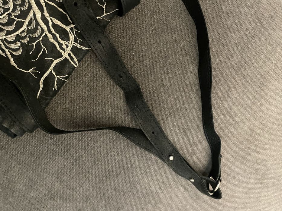 Кожена чанта с бридерия