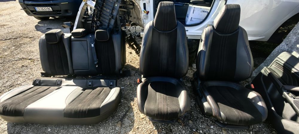 Салон, седалки peugeot 308 gt Line