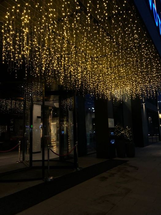 Монтаж, установка новогодних гирлянд