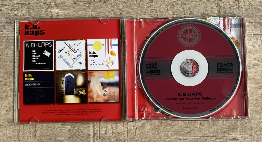 Cd-uri italo-disco Saphir & KB Caps