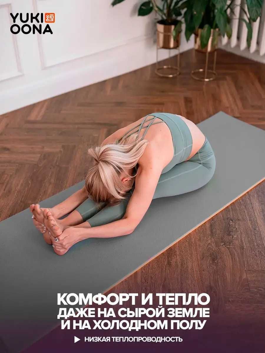 Коврик для похода, йоги и фитнеса
