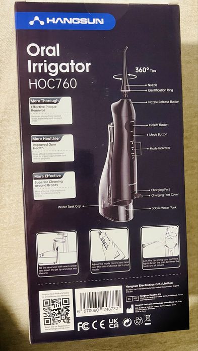 Irigator bucal.  Nou!