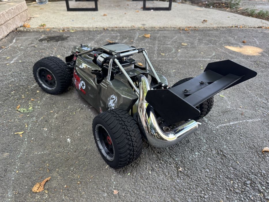 Automodel benzina  1/6 Reely carbon fighter 3