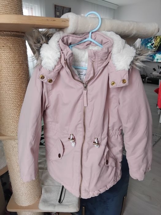 Geaca parka H&M fetite 110 cm