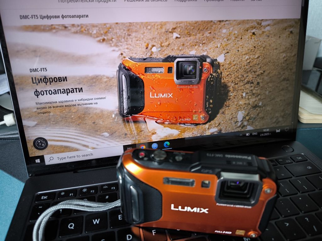 Фотоапарат Panasonic DMC-FT5