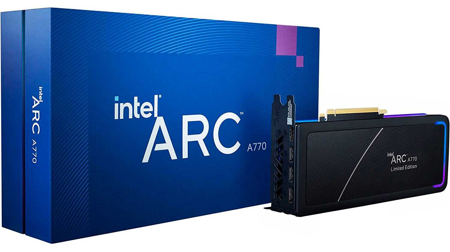 Нова Intel Arc A770 16GB Limited Edition + Подарък FC 25!