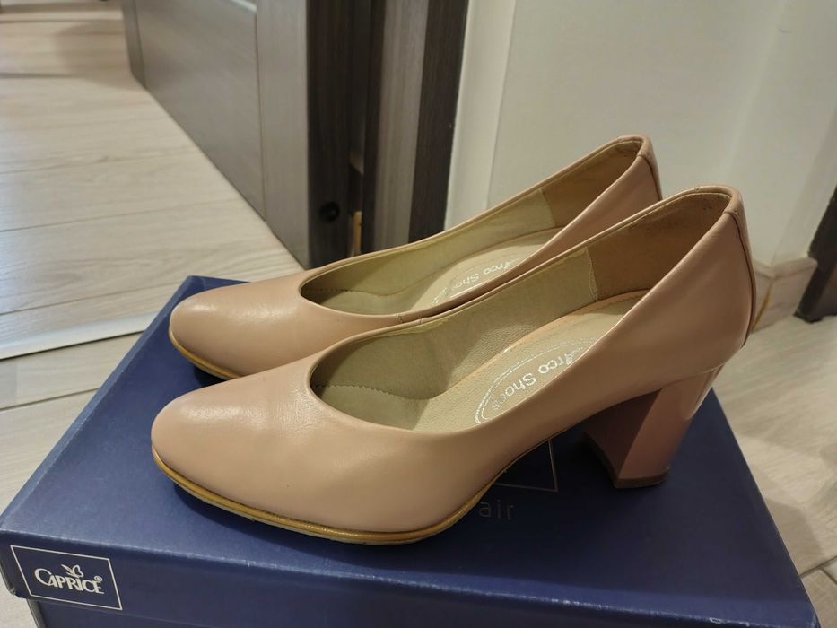 Pantofi dama din piele