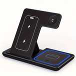 All-in-One 3-în-1 Stand Încărcător Wireless Pliabil – Fast Charging