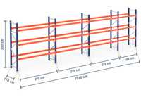 Чисто нови палетни стелажи доставка и монтаж в цялата страна