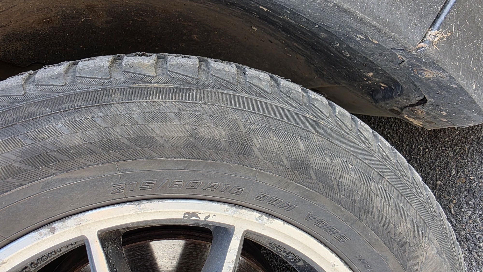 джанти 16 цола Raiden 16" с гуми  215/60 R16 опел,шевролет