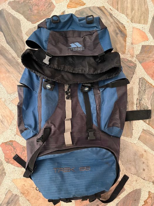 раница tresspass rucksack trek 66 литра