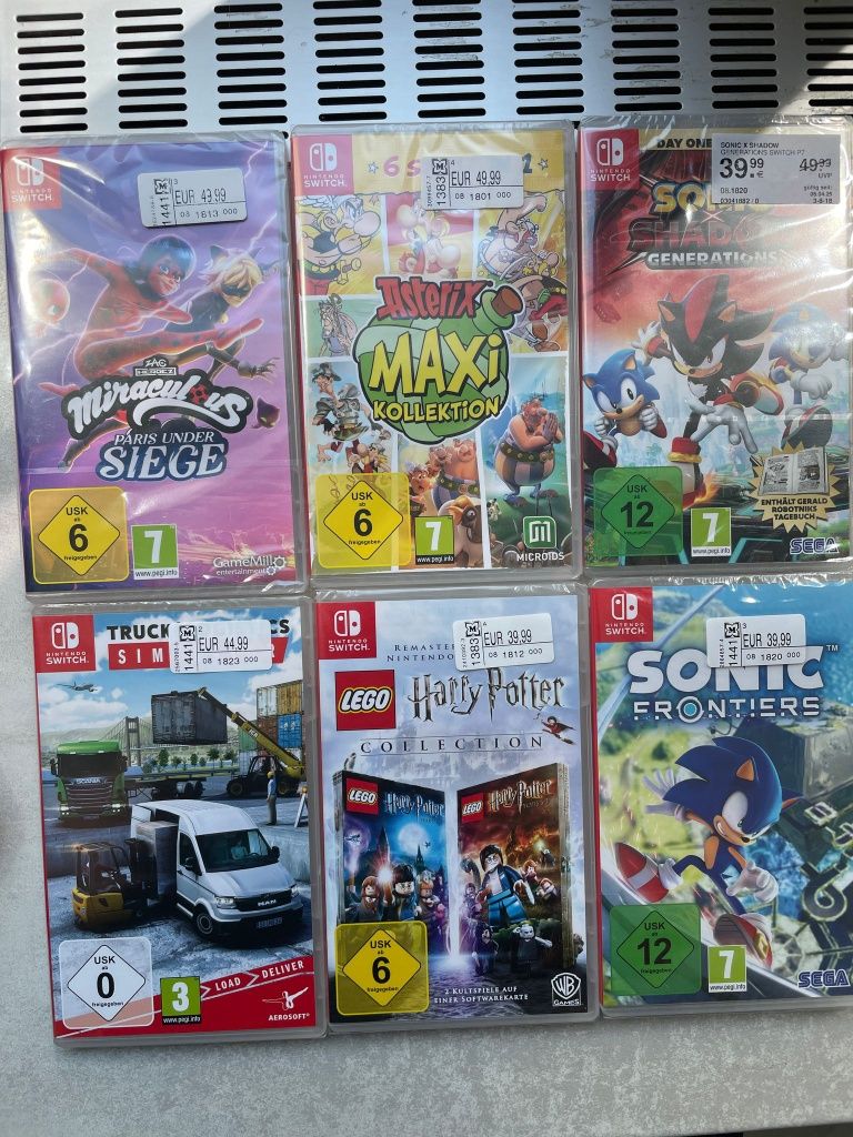 Jocuri Nintendo Switch noi sigilate