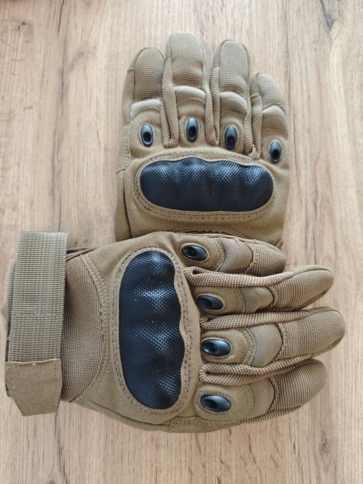 Тактически ръкавици цвят каки