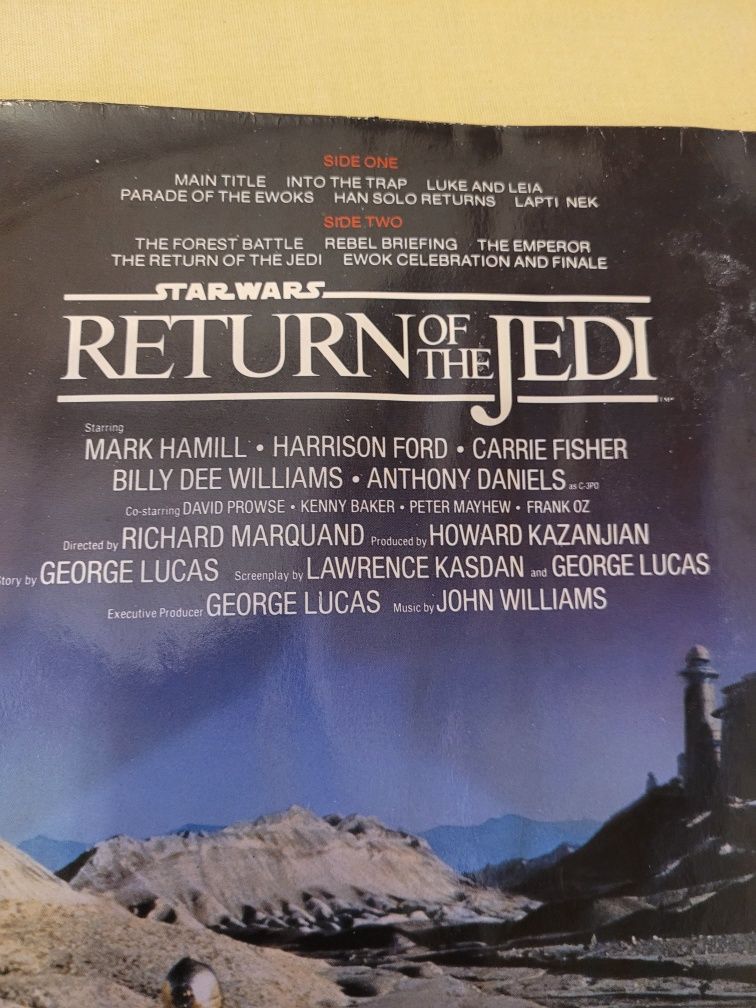 Vinil Star Wars Return of The Jedi