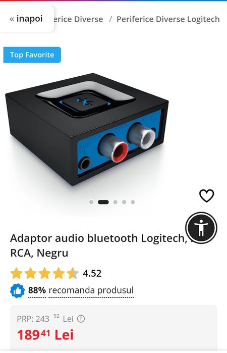 Adaptor bluetooth Stereo