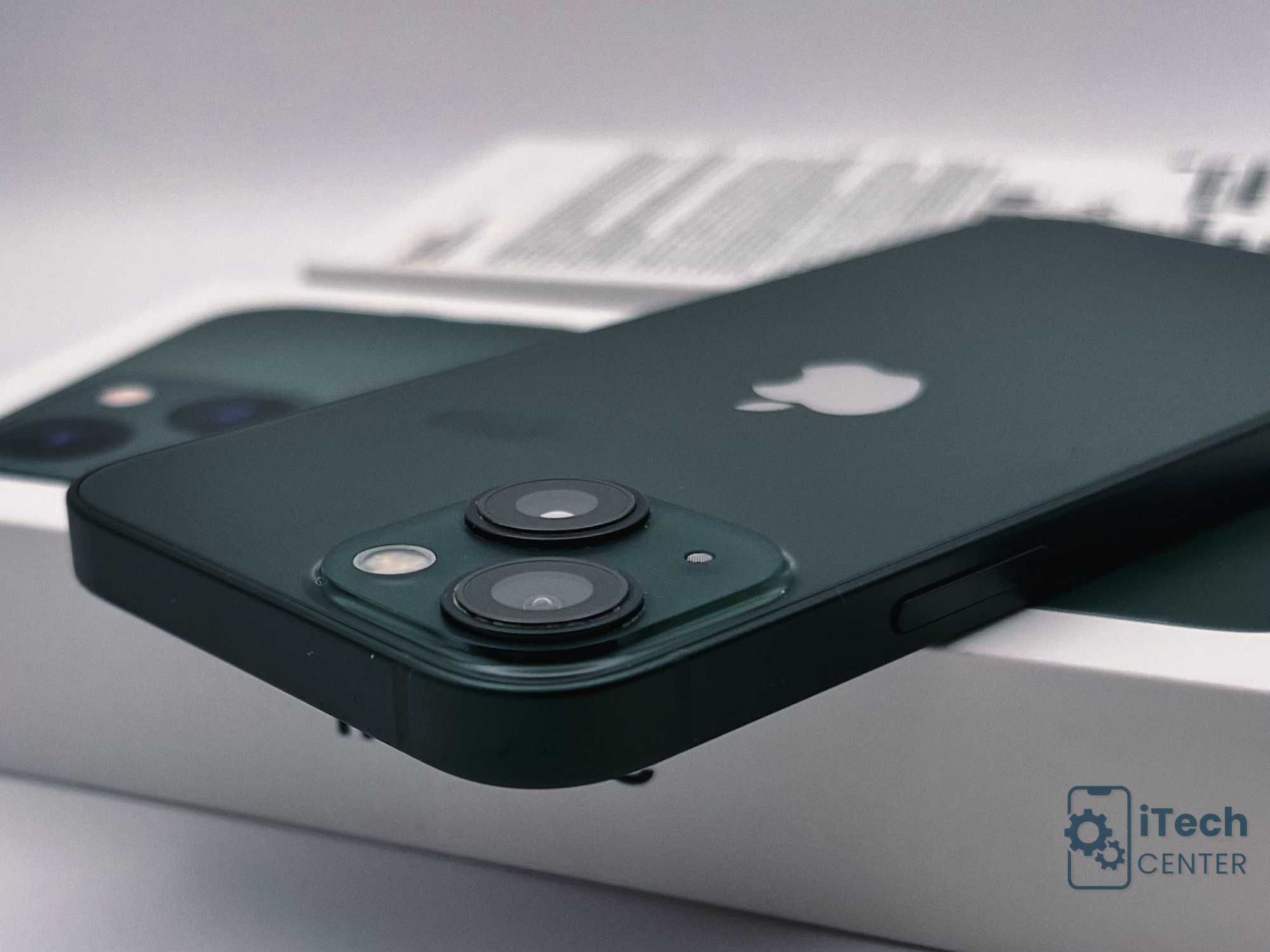 iPhone 13 mini, 128GB, Green, 100% батерия, КАТО НОВ, 1г. ГАРАНЦИЯ!
