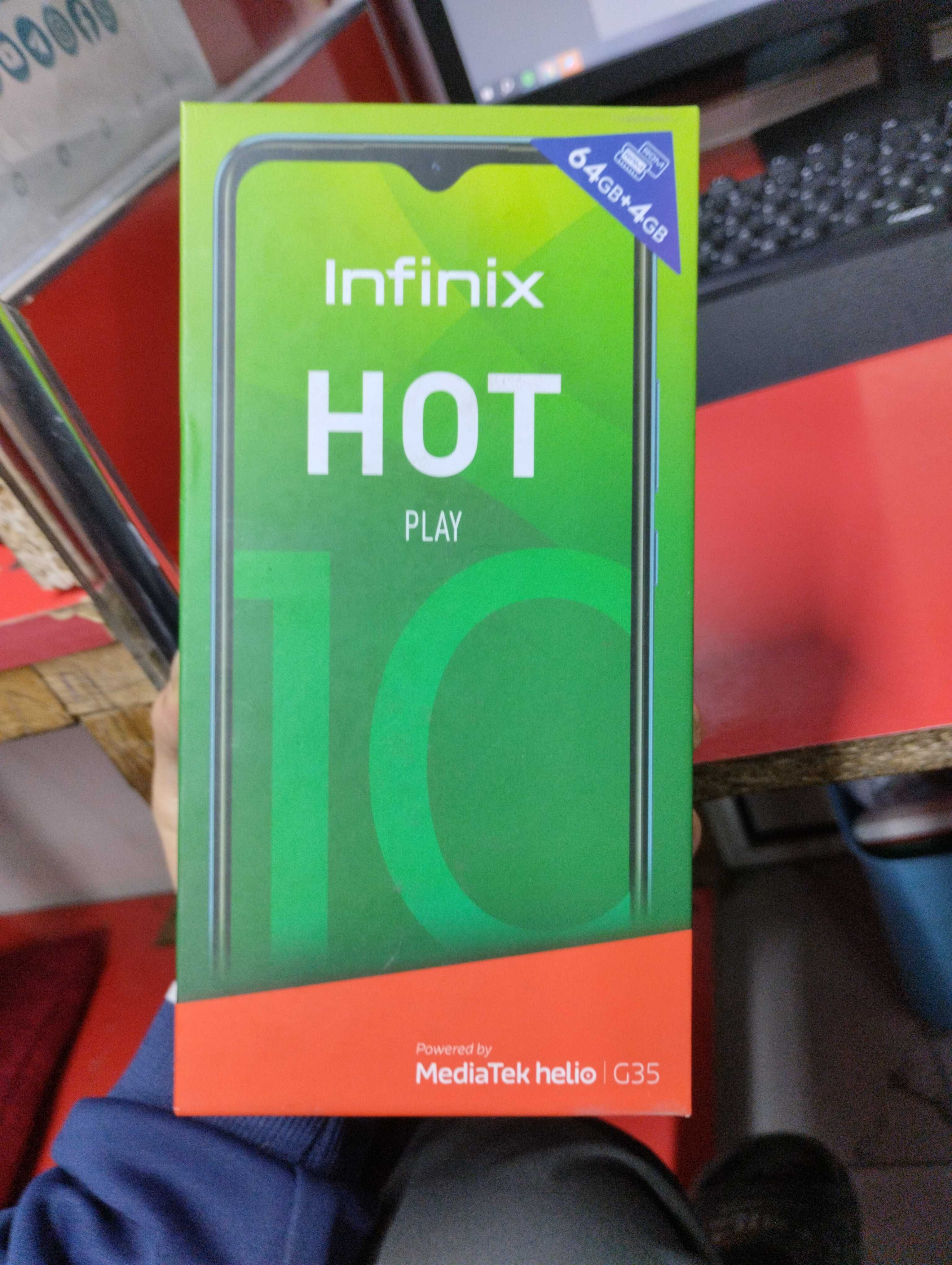 Infinix hot 10 play 4/64