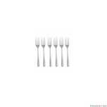 Set 6 furculite din inox, pentru desert, Kinghoff