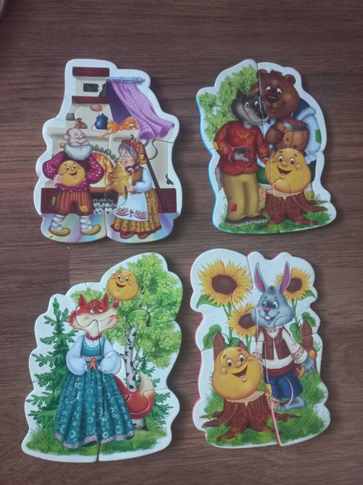 Деревянные пазлы