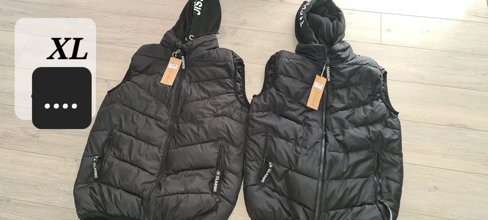 Veste dama/barbat , sigla cusuta