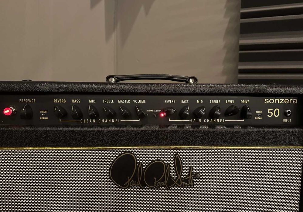Китарен лампов усилвател ПРС Сонзера 50 вата