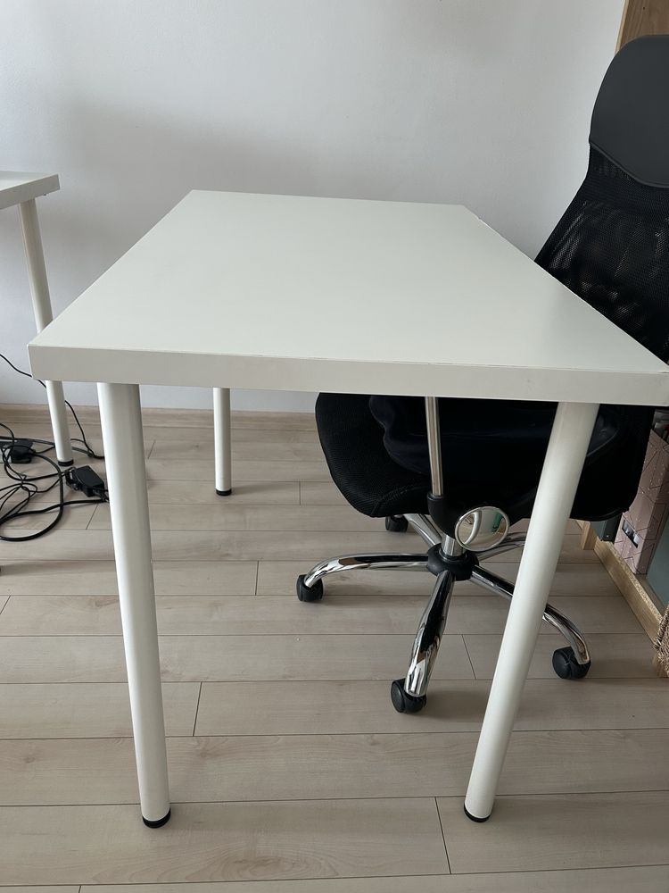 Birou alb Ikea 120x60 cm