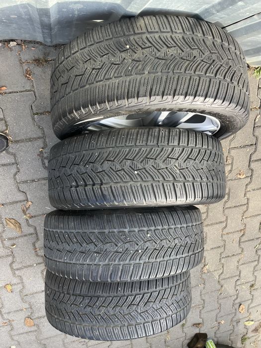 Jante aliaj 5x120mm, anvelope iarna 225/50 R17, BMW X1 E90 E91 F30 F31