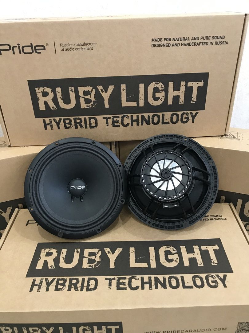 Колонки Pride Ruby Light. Новые.