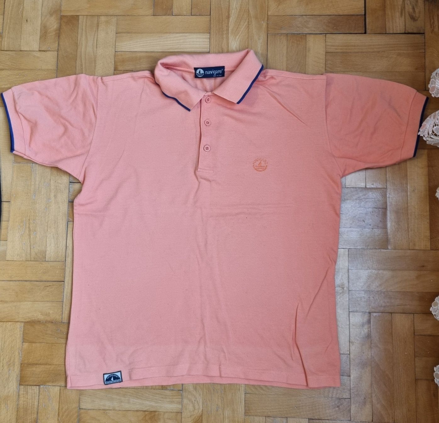 Navigare - Tricou polo bărbătesc, Made in Italy - L