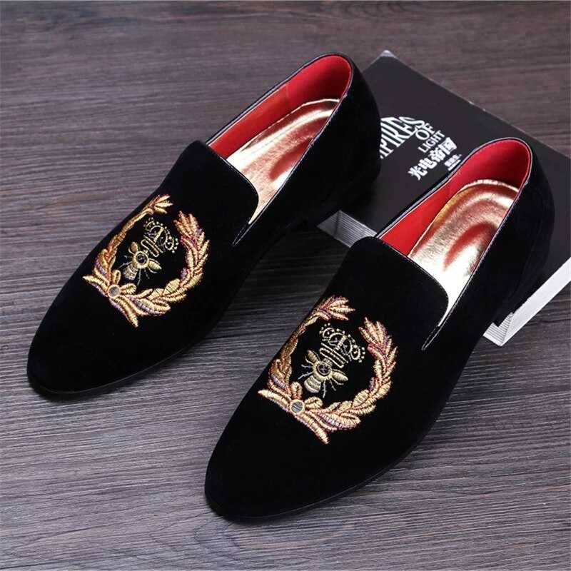 Мъжки обувки мокасини в стил Dolce and Gabbana