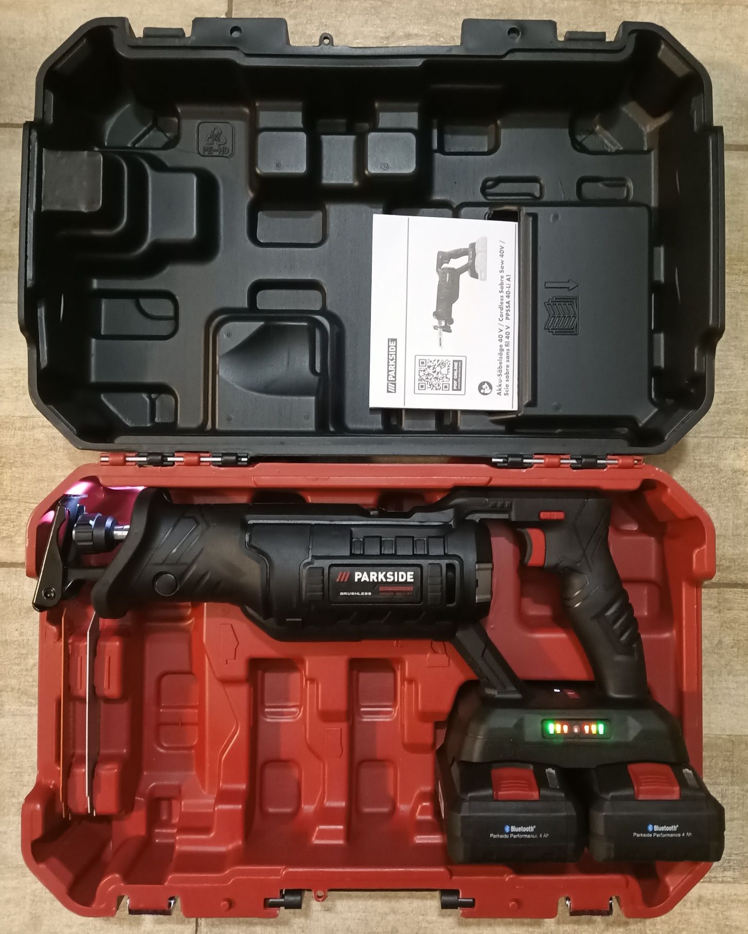 Parkside performance ferastrau 40V pendular fierastrau sabie pe bateri