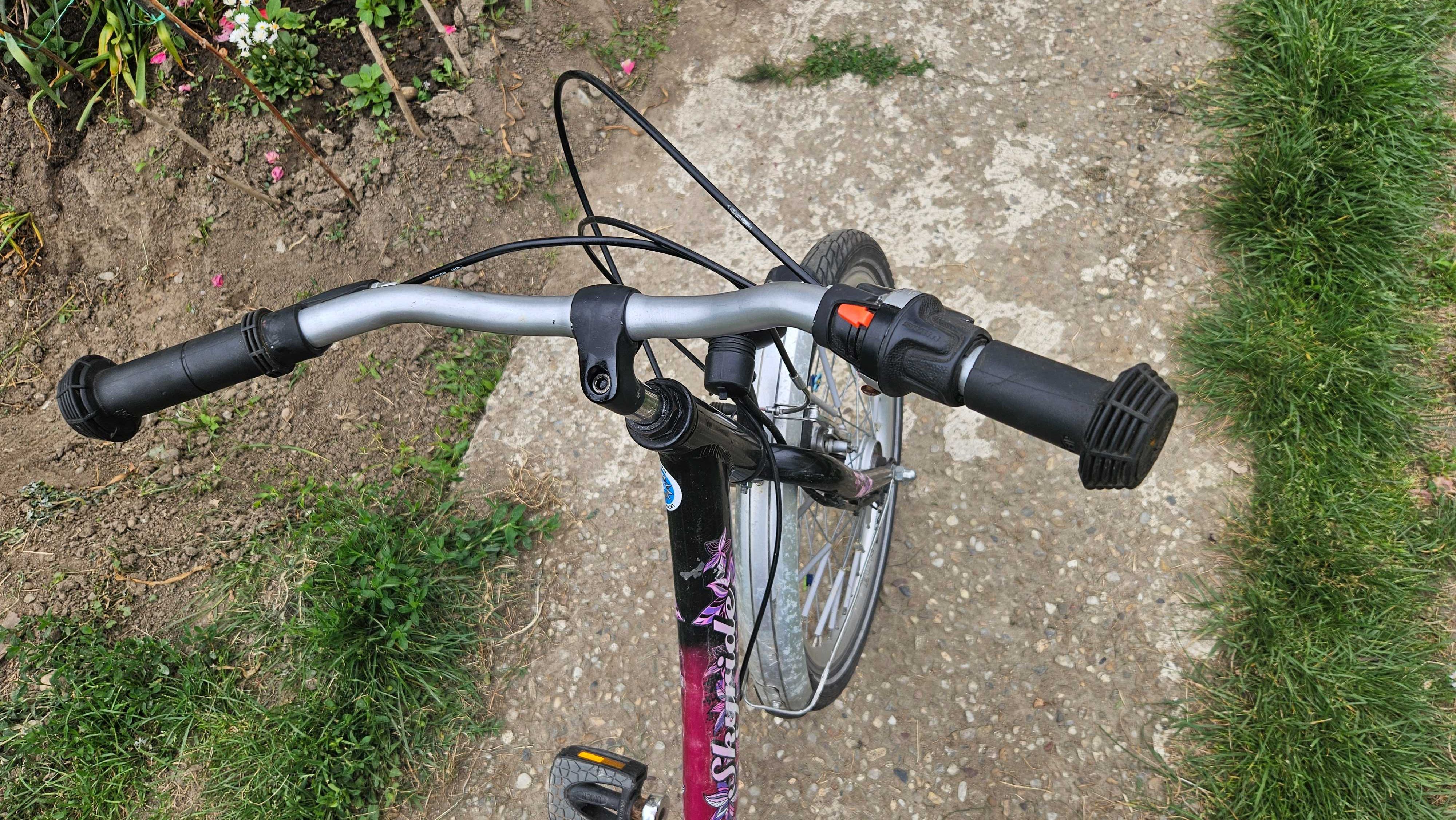 Bicicleta atb copii (6-9 ani) Skyride,20 inchi,Aluminiu,dinam butuc
