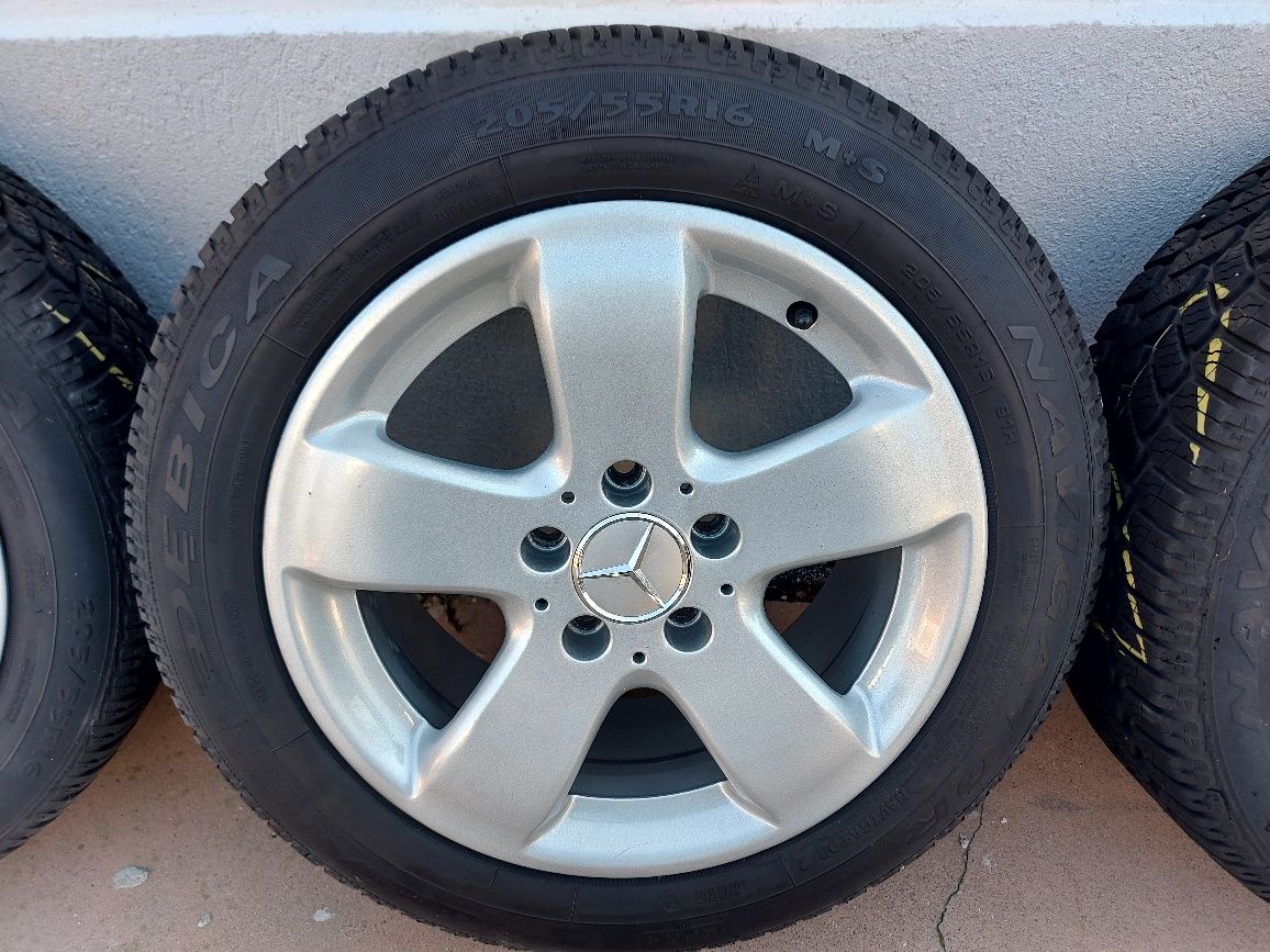 jante cu anvelope 5×112  R16