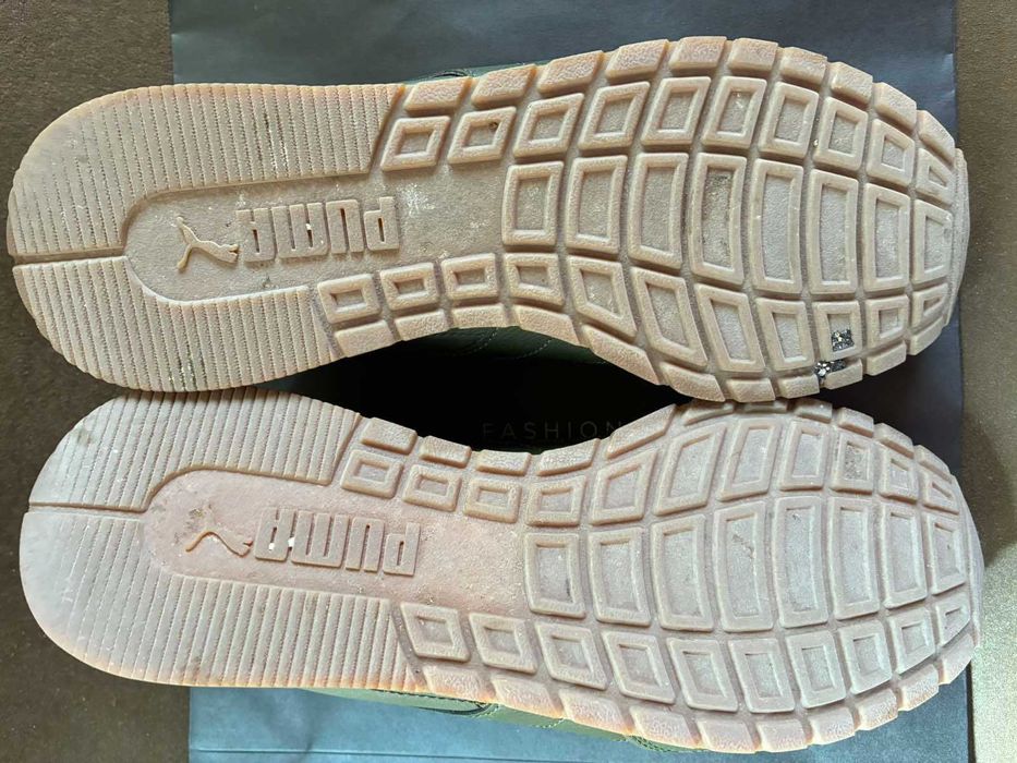 Зелени кожени сникърси PUMA OPTIMAL COMFORT