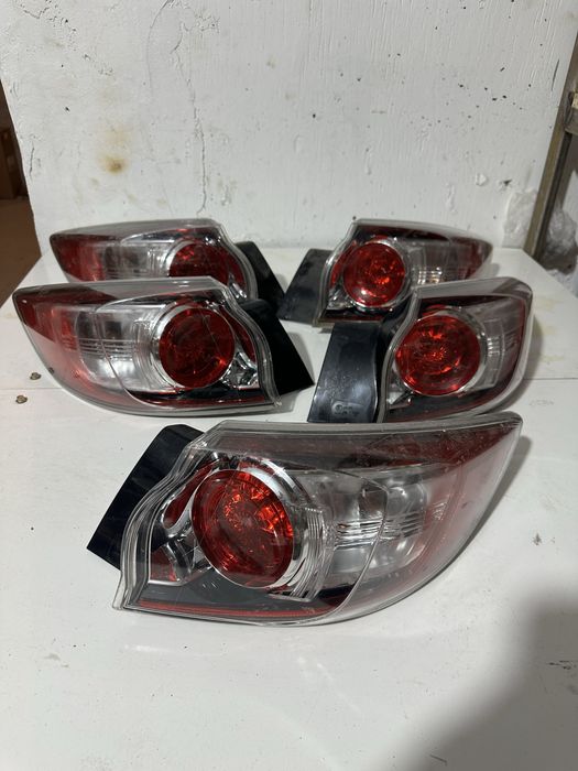 Задние фонари на Mazda 3 BL хачбек рестайлинг