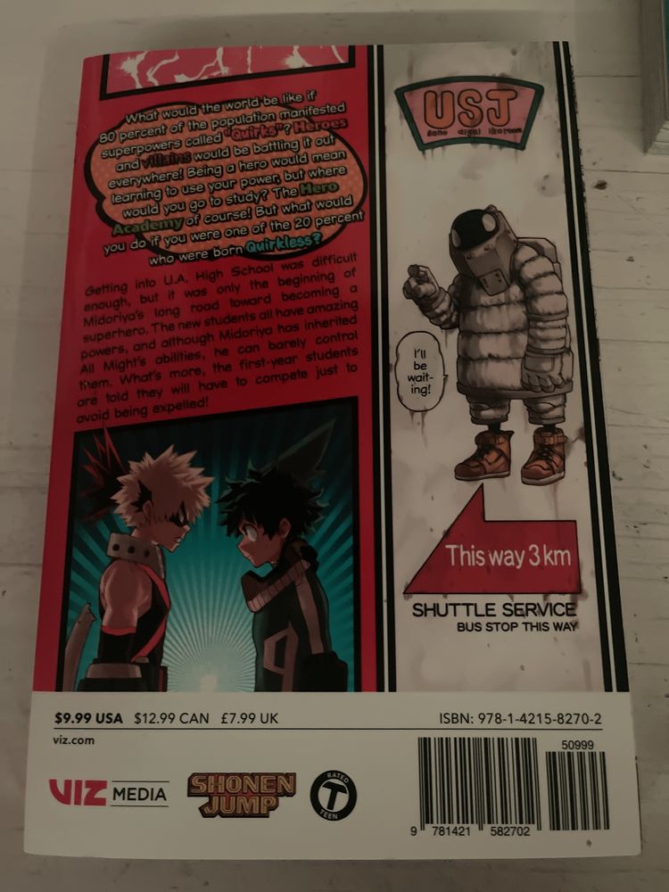 MANGA my hero academia