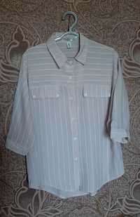 Рубашка-блузка раз 48-50, рукав до локтя