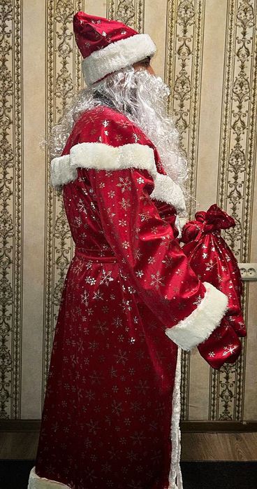 Qorbobo va qor qiz Kiymi sotiladi  продам костюм дед мороз и снегурочк