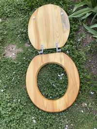 Дървена дъска за  тоалетна чиния